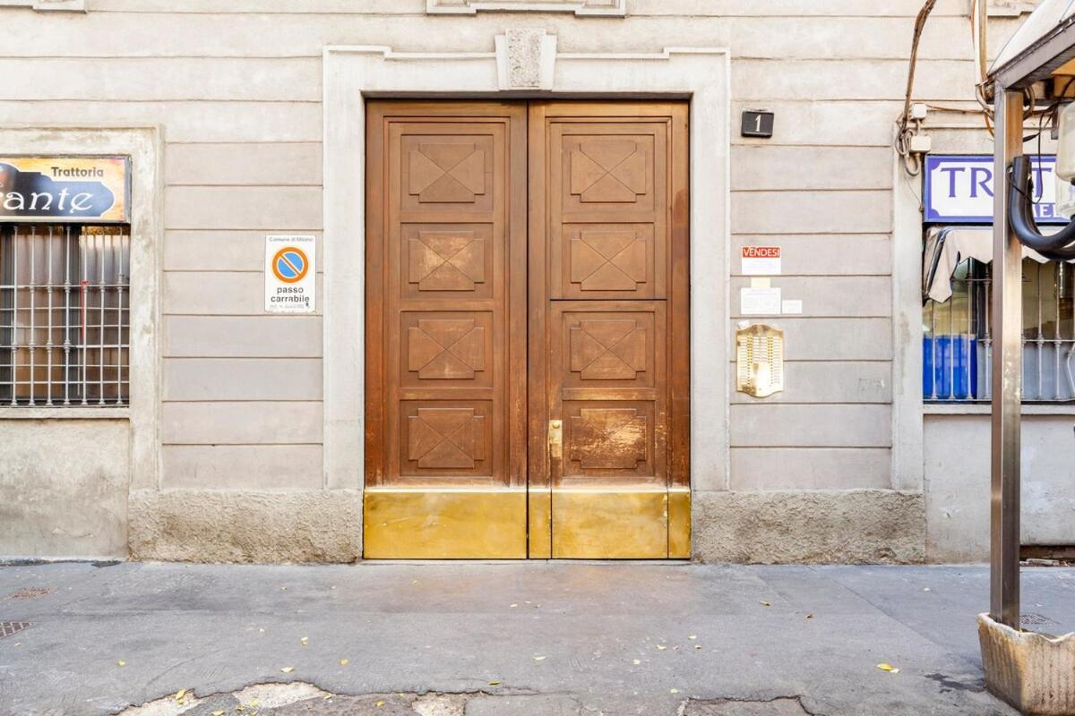 Splendido Bilocale In Vecchia Milano Milão Exterior foto